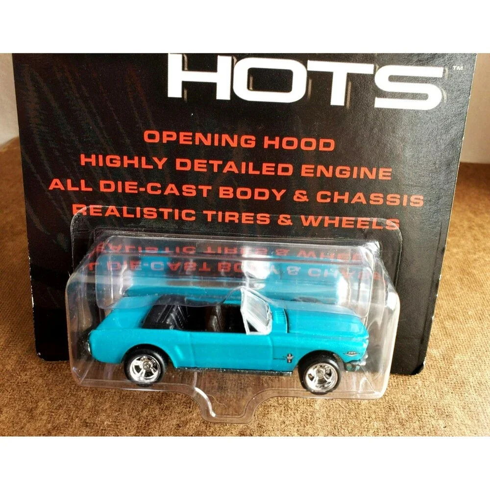 2006 Hot Wheels '65 MUSTANG FORD Teal ULTRA HOTS SERIES REAL RIDERS! 1:64 J2831